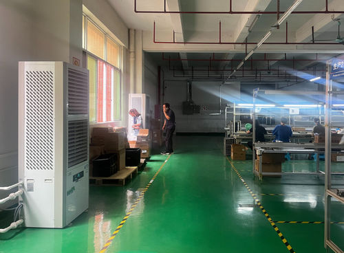 Laatste bedrijf oplossingen over Industriële/commerciële energiebesparende airconditioning