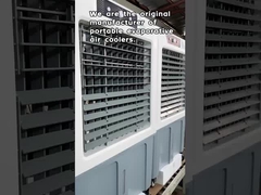 Draagbare luchtkoeler met verdamping: milieuvriendelijk, energiebesparend en plug-and-play koeling!