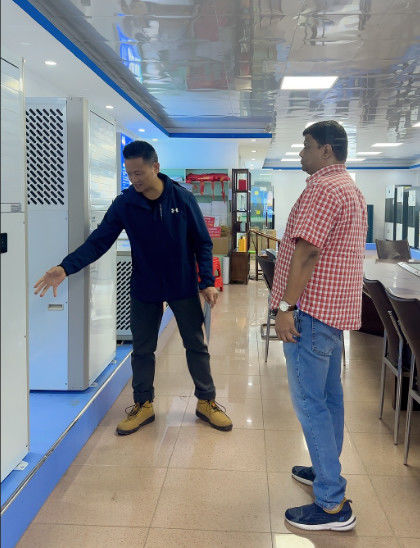 Het laatste nieuws van het bedrijf over Het bezoek van de klant aan ons bedrijf op 22 februari 2025