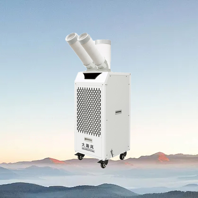 kwaliteit 220V 2,7KW mobiele luchtkoeler met 6L watertank fabriek